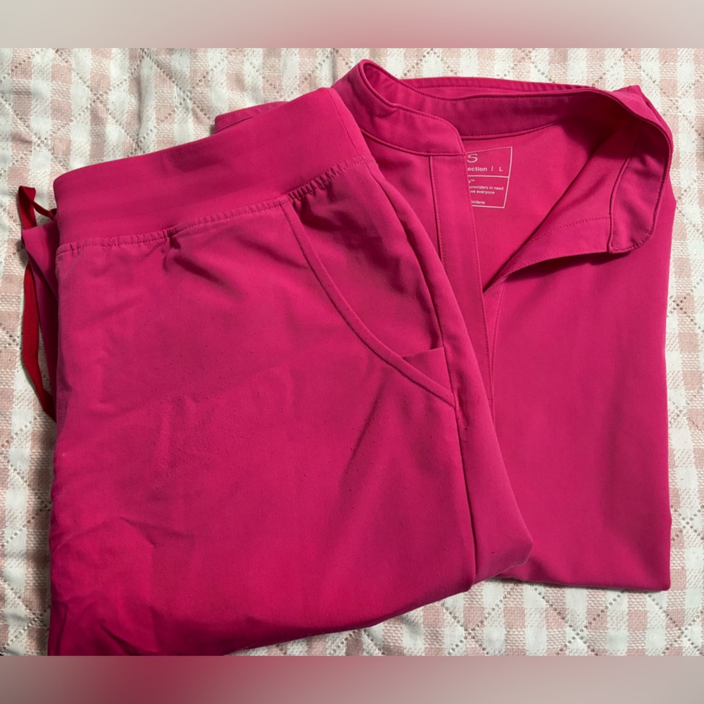 Hot Pink Figs Top and Bottom Set